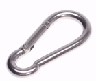 Carabiner 520kg (2x) by MacaMex MA-1000101 color grigio / argento