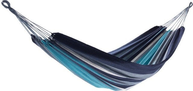 PANTANAL ecological hammock made of recycled cotton by Jobek - Germany JO-21631-OLD color azurro