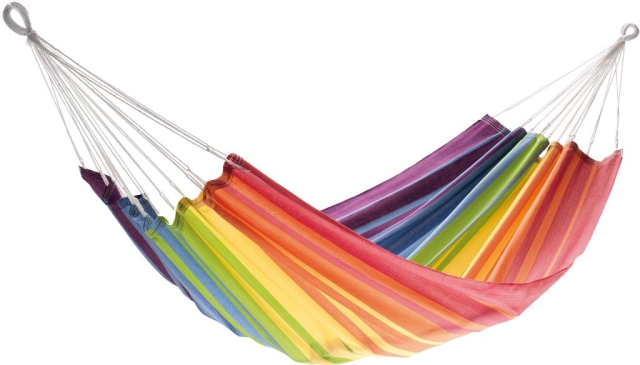 JOIA hammock without spreader bar - rainbow by Jobek - Germany JO-25350-OLD color многоцветный