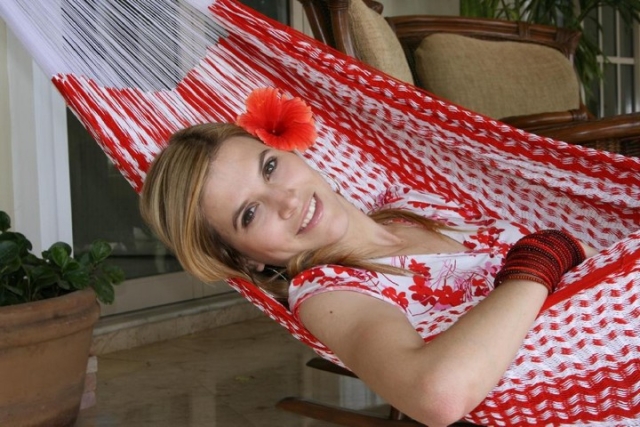 Dvojna viseča mreža Amaryllis Plus by MacaMex MA-00222 color multicolor