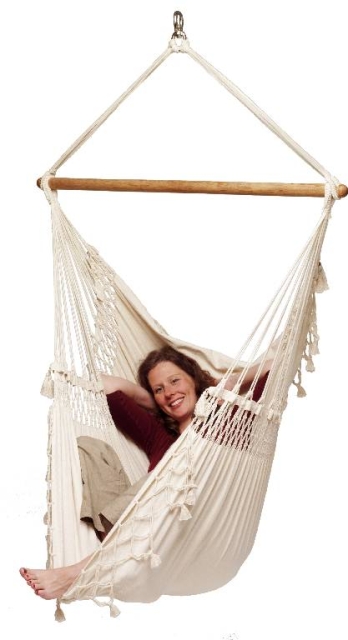 Hammock Chair Romantica C160 Natur by LaSiesta LS-ROC16-1-1 color vidéki táj / bézs