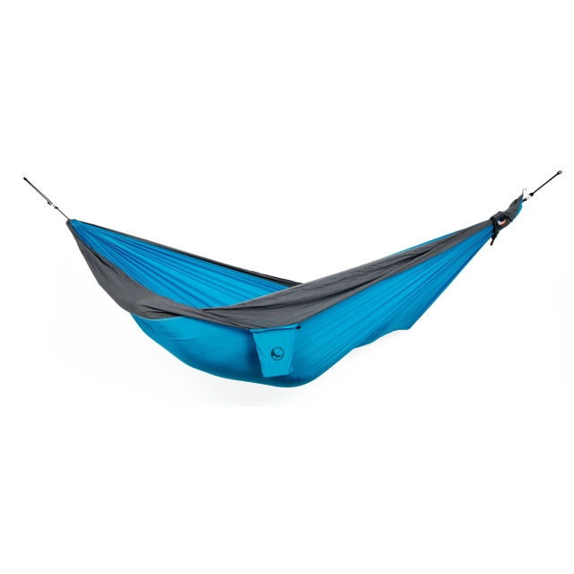 King Size Hammock Aqua / Dark Grey by Ticket to the moon TM-THK-1503 color blue