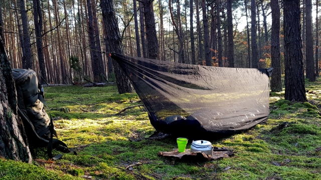 VAGABOND bug net by Bushmen BU-1UVABNET color green