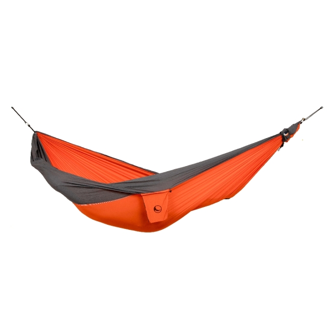 Double hammock orange dark grey by Ticket to the moon TM-THD-3503 color orange