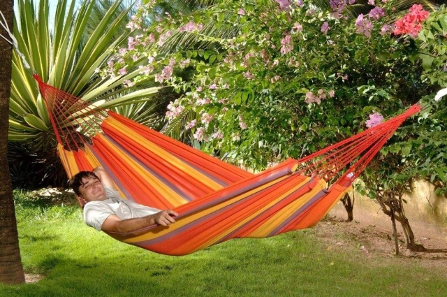 San Diego red yellow orange blue striped by Jobek - Germany JO-25415-OLD color красный