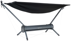QNUX Travel Hammock Frame with Hammock Compact by QNUX QN-TRBLACK color czarny