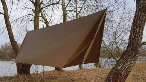 Ultralight Tarp 3x2 by Bushmen BU-1ULTARP3x2 color green