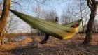 Ultralight hammock ZEN green by Bushmen BU-1UHAZENG color green