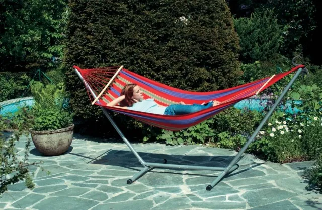 Jet Set - Support pour hamac avec hamac by El Colmal EL-4215000 color rouge