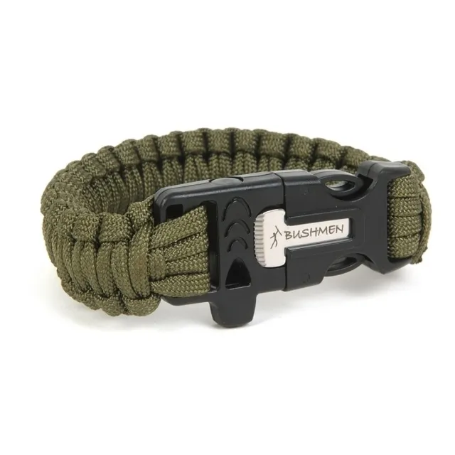 Survival Bracelett 3 meters olive by Bushmen BU-1BRCA3O color green
