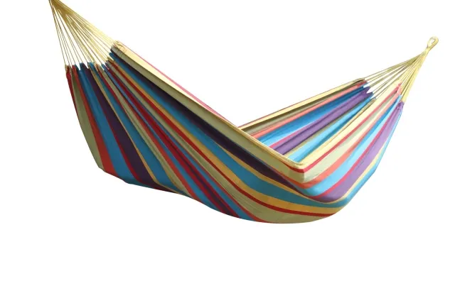 Brazilian Style Hammock - Double (Tropical) by Vivere VI-BRAZ220 color multicolor