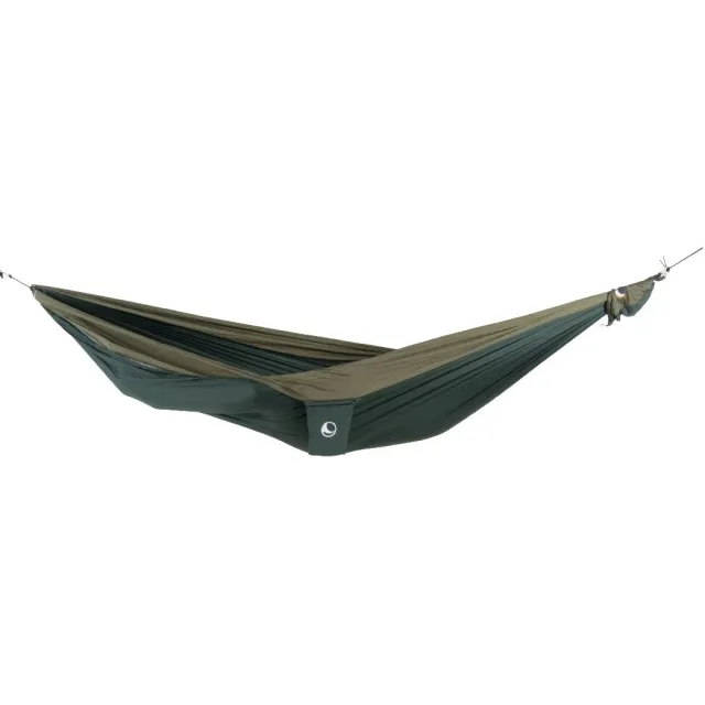 Double travel hammock forest green-army green by Ticket to the moon TM-THD-0524 color green