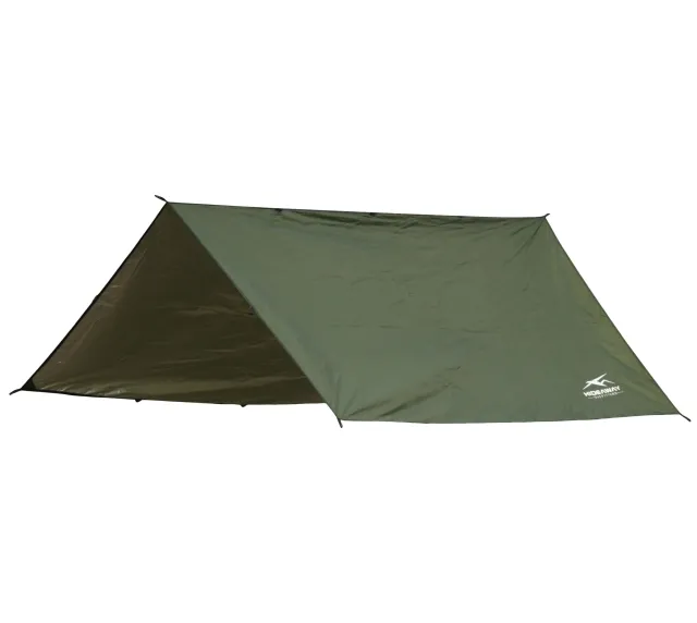 Hideaway UV Tarp 3 x 3 Green by Hideaway Outfitters HO-10010 color green