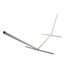 Jamaica Gigante - Support de hamac extra long acier gris pour hamacs à barre KingSize by MacaMex MA-20050 color gris / argent