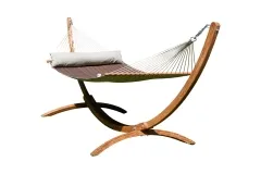 Siesta Grande Deluxe California Terra Hammock Set (FSC™-certifierad) by MacaMex MA-90613 color grön