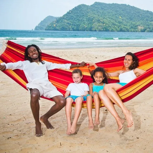 Bunte H&auml;ngematte von Amazonas